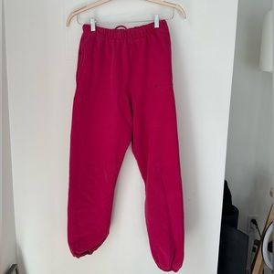 Pink Champion Sweatpants